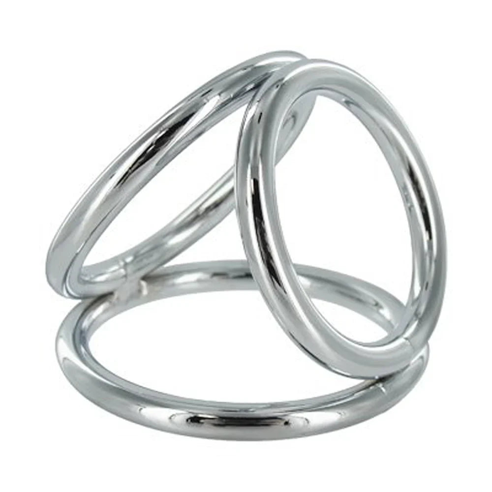 MS Triad Triple Cock Ring Lg 2" - Cock & Balls