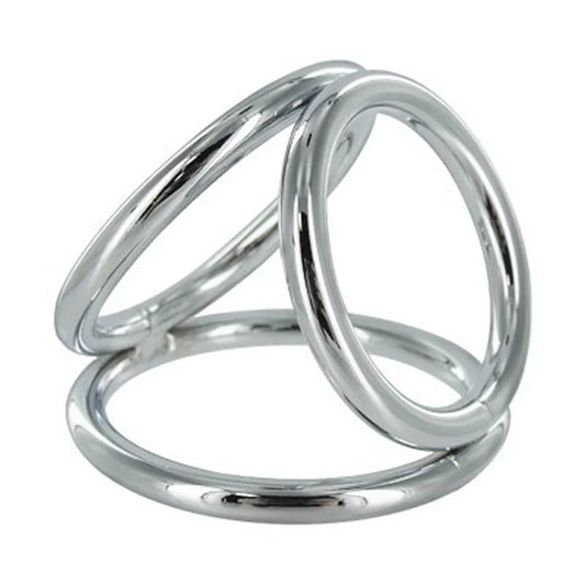 MS Triad Triple Cock Ring Lg 2" - Cock & Balls